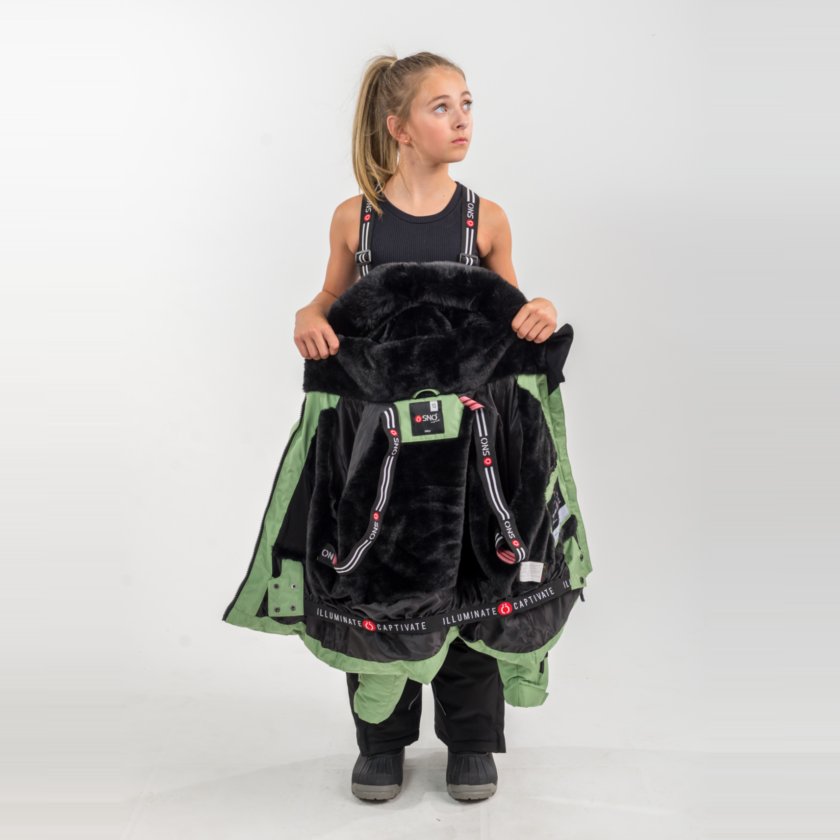 Nikki’s Cropped Ski Jacket & Pants Snowsuit